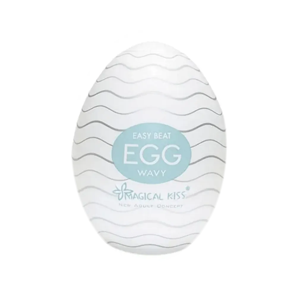 Masturbador Egg Magical Kiss Wavy — imagem do produto