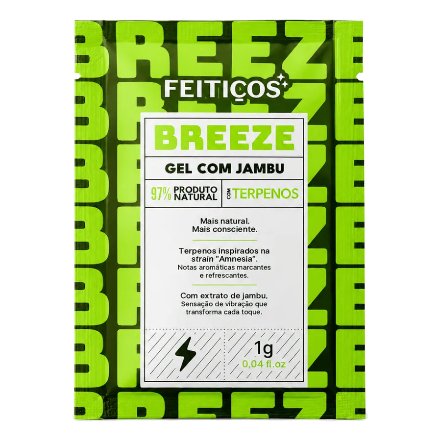 Sachê Gel com Jambu e Terpenos Breeze 1 g — imagem do produto